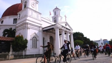 Penataan Kawasan Kota Lama Semarang Rampung April