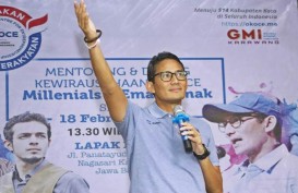 Kampanye di Sulsel, Sandi Bertemu Pemasok Beras Cipinang Jakarta