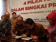 Rawat Keindonesiaan, MPR Luncurkan Prangko 4 Pilar Kebangsaan