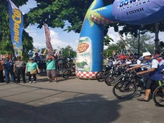 Pesepeda dari Luar Jawa Tengah Dominasi Gowes Karimunjawa