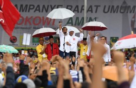 Safari Kampanye ke Gowa, Jokowi Yakin Raih 71,4 Persen Suara