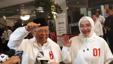 Ma'ruf Amin Bantah Tudingan Prabowo Soal Indonesia Tak Dihormati Negara Lain