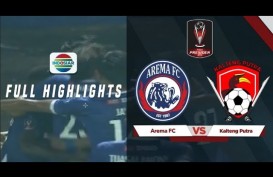 Semifinal Piala Presiden: Arema vs Kalteng Putra 3-0 Leg 1. Ini Videonya