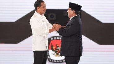 Survei Indo Barometer : Jokowi-Ma'ruf 50,8 Persen, Prabowo-Sandi 32 Persen