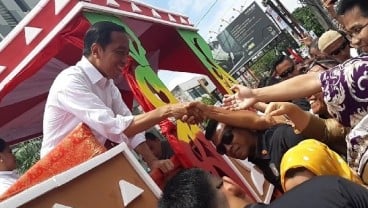 Jokowi Ajak Tak Golput dan Puji Kota Palembang