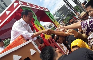 Jokowi Ajak Tak Golput dan Puji Kota Palembang