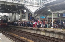 Gangguan Perjalanan KRL Commuter Line : Rel Patah Tertangani, LAA Masih Butuh Tambahan Waktu