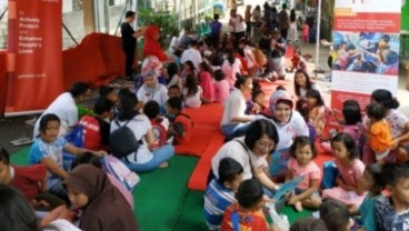 Generali Ajak Anak-Anak Makan Makanan Gizi Seimbang