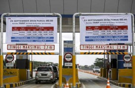 Kerusakan Jalan Tol Palembang-Indralaya Diperbaiki