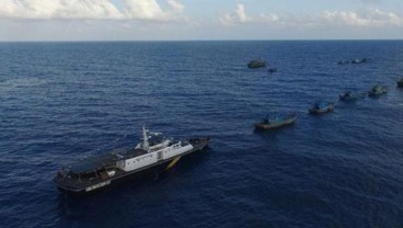 KKP Tangkap 2 Kapal Asing Berbendera Malaysia