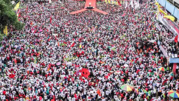 Kampanye di Tegal, Jokowi Optimistis Raup 75 Persen Suara