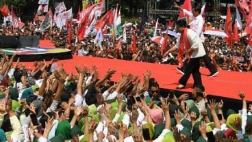 Kampanye di Cirebon, Jokowi Serukan Kemenangan di Jawa Barat 