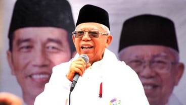 Ma'ruf Amin Yakin Unggul 70 Persen di Bogor