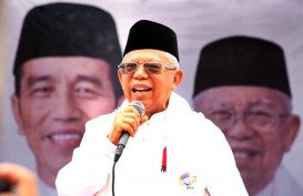 Ma'ruf Amin Yakin Unggul 70 Persen di Bogor