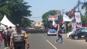 Jokowi Kampanye di Tangerang, Jalanan Ditutup, Berikut Arus Pengalihan Lalin