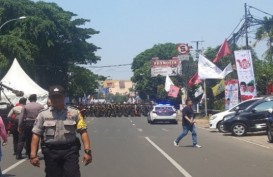 Jokowi Kampanye di Tangerang, Jalanan Ditutup, Berikut Arus Pengalihan Lalin