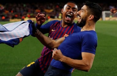 Luis Suarez : Taklukkan Atletico, Barcelona Bikin Dua Langkah