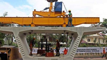 Pekerjaan Teknis Jembatan Kunciran Junction Arah Merak Berlanjut