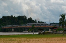 Jembatan Kembar Samarinda Mahakam IV Selesai Oktober
