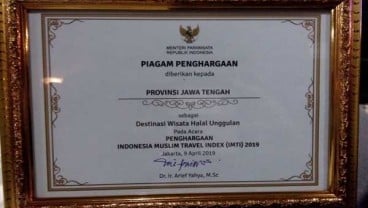 Jateng Dianugerahi Penghargaan Wisata Halal Unggulan