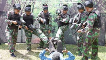 Serunya Main Paintball di Patra Semarang Hotel & Convention!