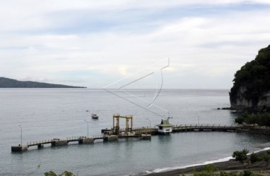 Baru 10 Tahun, Dermaga Feri ASDP Ini Sudah Rusak