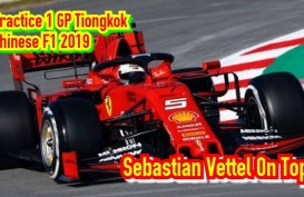 F1 China: Vettel Asapi Hamilton di FP1