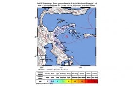 Gempa Banggai Sulteng Terasa Hingga Sulawesi Utara