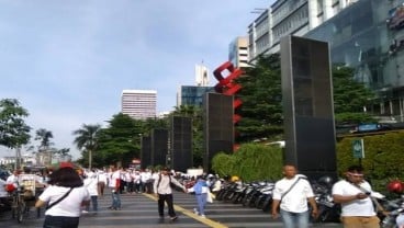 Konser Putih Bersatu, Pintu Utama GBK Mulai Dipadati Massa