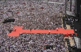 Pramono Unggah Foto Massa Menyemut di GBK Kampanye Akbar Jokowi-Amin