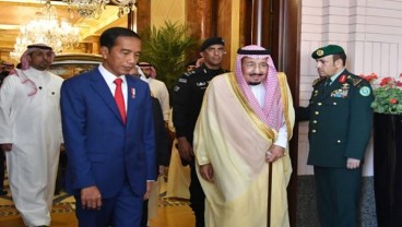 Temui Raja Salman di Arab Saudi, Jokowi Ajak Kaesang dan Gibran