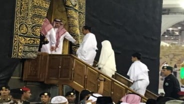 Ibadah Umrah, Jokowi dan Keluarga Masuk ke Dalam Kakbah