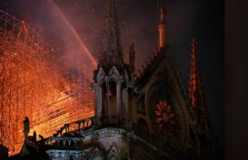 Struktur Utama Katedral Notre-Dame Paris Selamat dari Amukan Api