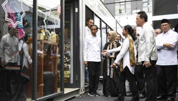 Resmikan Distrik Halal, Jokowi Sebut Ini Bukan Proyek Instan