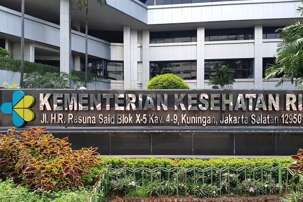 Gedung Kementerian Kesehatan RI di Jakarta. -Bisnis.com/Samdysara Saragih