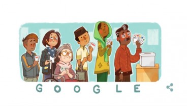 Google Doodle Ramaikan Pemilu 2019