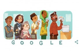 Google Doodle Ramaikan Pemilu 2019