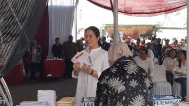 Puan Maharani Gunakan Hak Pilih Bareng Megawati