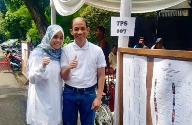 Wamen ESDM Arcandra Tahar Senang Bisa Nyoblos di Tanah Air