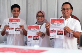 Hasil Quick Count Pemilu 2019 : Lokasi TPS Anies Baswedan Nyoblos, Prabowo-Sandi Menang Tipis