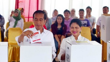 Hasil Penghitungan Sementara KPU: Di Solo Jokowi Menang Telak 86,26 Persen