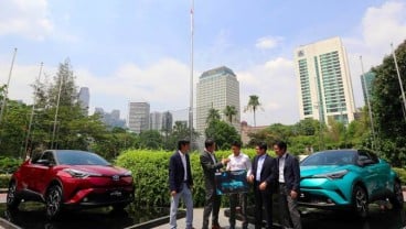 KENDARAAN LISTRIK : Toyota Dorong Elektrifikasi dengan C-HR Hybrid