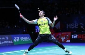 Jonatan Christie Terlempar dari Delapan Besar