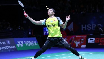 Jonatan Christie Terlempar dari Delapan Besar