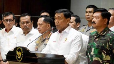 Wiranto Pimpin Rapat Bahas Keamanan Pascapemilu 2019