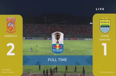 Piala Indonesia: Borneo FC vs Persib Skor Akhir 2-1, Laga Leg 2 akan Panas