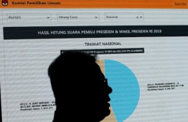 Real Count Sementara KPU : Jokowi 55,80 Persen, Prabowo 44,20 Persen