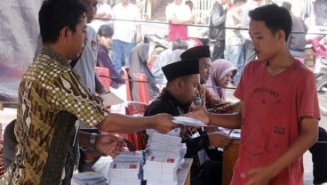 Peta Dukungan Terbesar Jokowi - Prabowo Berdasarkan Data Sementara KPU RI