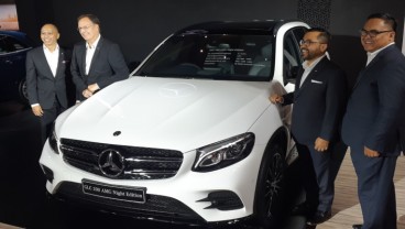 Mercedes-Benz GLC AMG Night Edition Sita Perhatian Pengunjung IIMS 2019