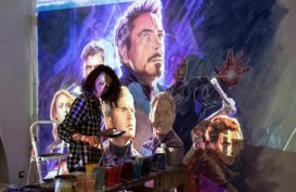 Seniman Yunani Bikin Poster Avengers: Endgame dengan Lukisan Tangan